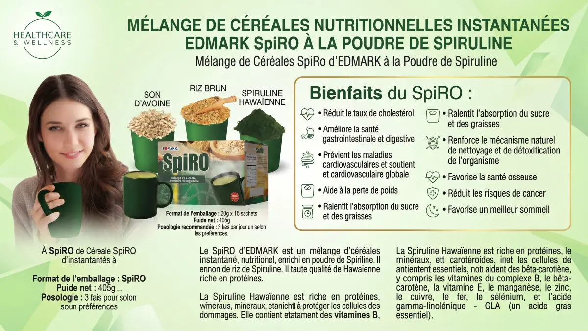 Edmark Spiro EDMARK Sénégal | Produits de Santé & Bien-Être | Dakar